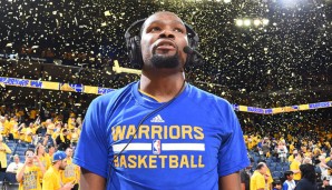 Kevin Durant war der überragende Mann in Game 3 gegen die Jazz