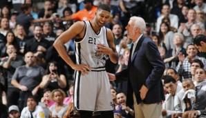 Tim Duncan, Gregg Popovich