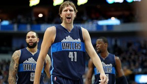 Dirk Nowitzki spielt seit 1998 bei den Dallas Mavericks