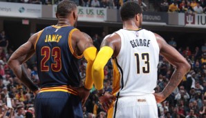 Paul George und LeBron James