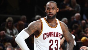 LeBron James ist nach drei Pleiten in den Finals frustriert