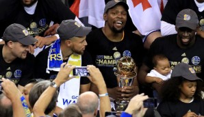 Die Golden State Warriors dominierten die Finals