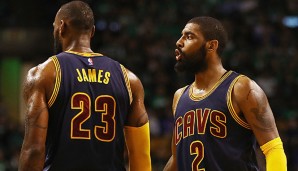 Kyrie Irving war bei den Cavaliers immer die zweite Option hinter LeBron James