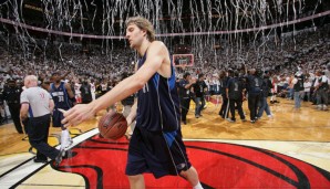 Die Niederlage in den Finals 2006 war die wohl bitterste in der Karriere von Dirk Nowitzki