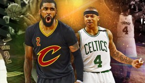 Kyrie Irving und Isaiah Thomas haben die Teams getauscht