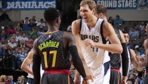 Dirk Nowitzki (Mavericks) und Dennis Schröder (Hawks) sind zwei der deutschen NBA-Stars