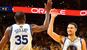 Kevin Durant und Klay Thompson