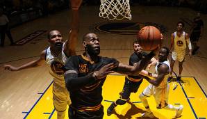 LeBron James und seine Cavaliers unterlagen in den NBA-Finals 2017 den Golden State Warriors