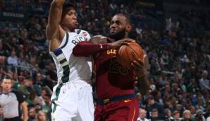 Giannis Antetokounmpo, LeBron James