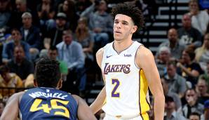 Lonzo Ball gab sich nach der Niederlage in Utah selbstkritisch