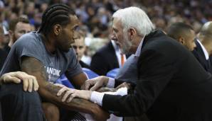 Kawhi Leonard, Gregg Popovich