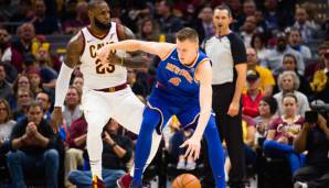 LeBron James, Kristaps Porzingis