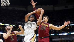 Anthony Davis zeigt gemeinsam mit Frontcourt-Kollege DeMarcus Cousins eine dominante Leistung