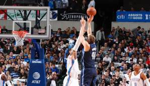 Dirk Nowitzki führt die Mavericks mit einer starken Leistung zum Sieg