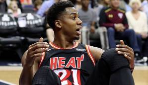 Hassan Whiteside hat weiter Probleme mit dem Knie