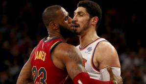 LeBron James, Enes Kanter