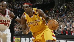 Platz 6: LeBron James (Cleveland Cavaliers) am 19.01.2005 - Alter: 20 Jahre, 20 Tage - 27 Punkte, 11 Rebounds, 10 Assists gegen die Portland Trail Blazers.