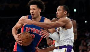 Platz 9: Cade Cunningham (Detroit Pistons) am 21.11.2021 - Alter: 20 Jahre, 57 Tage - 13 Punkte, 12 Rebounds, 10 Assists