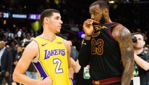 Lonzo Ball, LeBron James