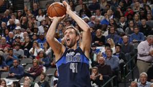 Dirk Nowitzki versenkte gegen die Clippers jeden seiner fünf Dreier