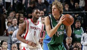 Dallas Mavericks - Dirk Nowitzki mit 53 Punkten am 2. Dezember 2004 gegen die Houston Rockets