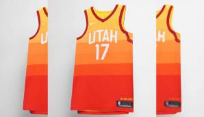 UTAH JAZZ - Die selben Trikots, wie auch schon im letzten Jahr. Keine Veränderungen im Design.