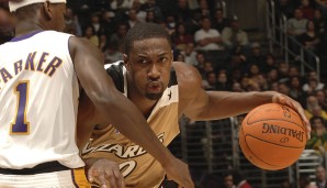 Washington Wizards - Gilbert Arenas mit 60 Punkten am 17. Dezember 2006 gegen die Los Angeles Lakers