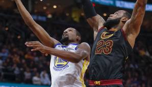 Kevin Durant und LeBron James lieferten sich mal wieder ein packendes Duell.