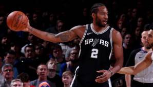 Kawhi Leonard von den San Antonio Spurs könnte schon wieder länger ausfallen