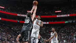 Donovan Mitchell versenkte den Gamewinner gegen die Spurs