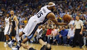 Platz 20: Vince Carter (Raptors, Nets, Magic, Suns, Mavericks, Grizzlies, Kings ) - 43.819 Minuten in 1.386 Spielen (Stand: 24. Februar 2018)