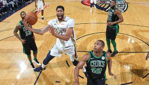 Anthony Davis war zwischenzeitlich den Alleinunterhalter in der Offense der New Orleans Pelicans