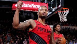 Damian Lillard spielt mit den Portland Trail Blazers die beste Saison seiner Karriere.