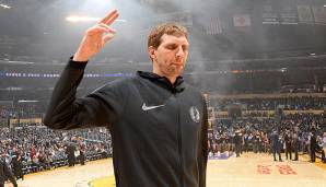 Dirk Nowitzki spielt seit 20 Jahren bei den Dallas Mavericks.