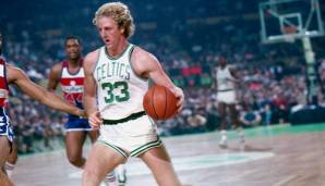 Larry Bird gilt als einer der vielseitigsten Spieler der NBA-Geschichte.