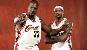 Shaq spielte 2009/10 noch eine Saison mit LeBron James.