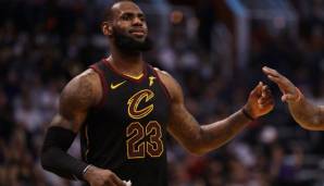 LeBron James ist zufrieden mit seiner Form im Alter von 33 Jahren.