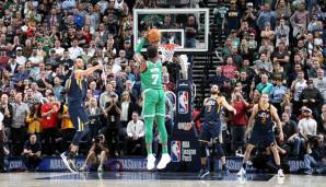 Jaylen Brown versenkte die Jazz mit einem Gamewinner.