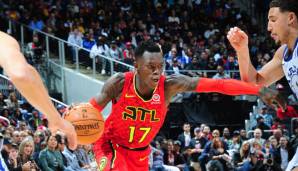 Dennis Schröder zeigte gegen die Golden State Warriors eine starke Partie.