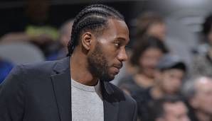 Kawhi Leonard wird im Sommer 2019 Free Agent.