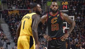 Wiedersehen macht Freude: Lance Stephenson und LeBron James sind alte Bekannte.