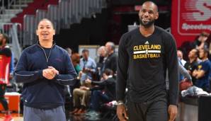 Tyronn Lue und LeBron James