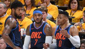 Die Oklahoma City Thunder sind in Utah aus den Playoffs ausgeschieden