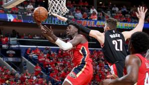 Jrue Holiday und Anthony Davis zerlegen die Trail Blazers quasi im Alleingang