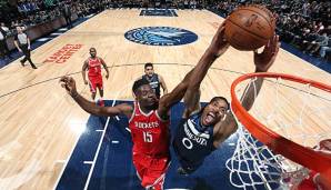 Die Houston Rockets empfangen die Minnesota Timberwolves.