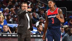 Scott Brooks schimpft über sein Team, die Washington Wizards.