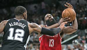 Die Houston Rockets hatten gegen San Antonio große Probleme zu scoren