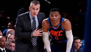 Billy Donovan coacht die Thunder seit 2015