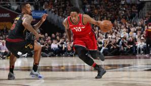 DeMar DeRozan war in Spiel 3 kein Faktor für die Toronto Raptors.