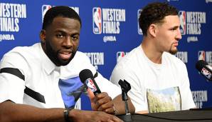 Draymond Green geht optimistisch in Spiel 3 gegen die Rockets.